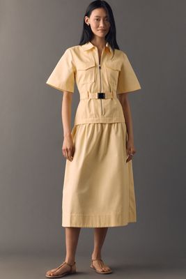 deresデレスシャツ新品 ブラミンク cygne lohen Saige Garden Tile Eyelet Mini Dress - Black – Derek Lam
