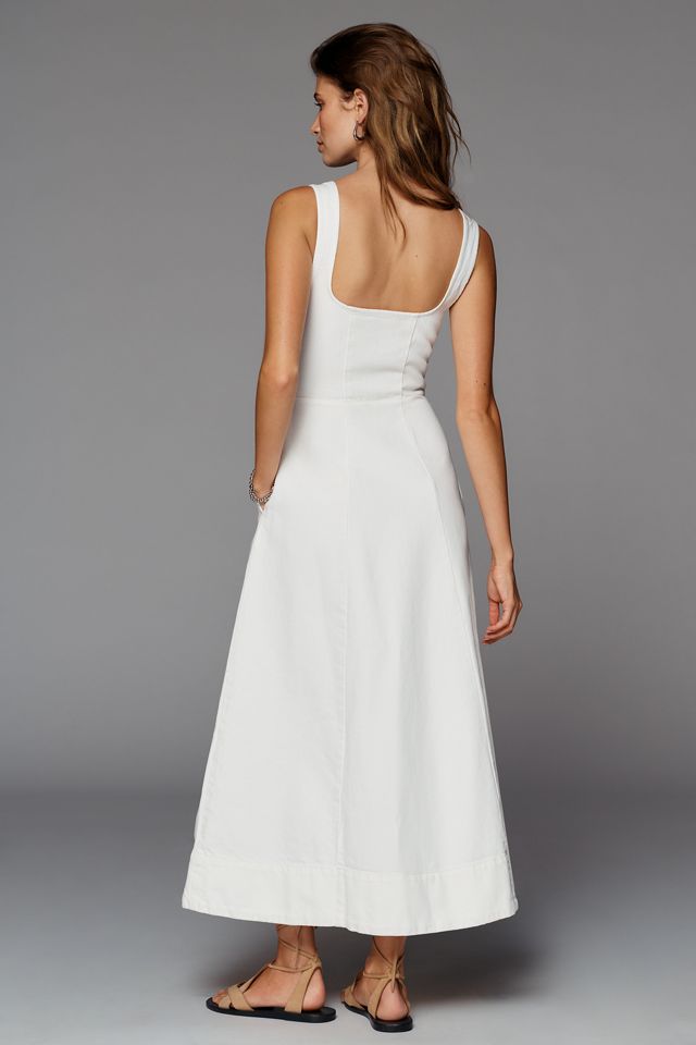 ALIGNE Paisley Sleeveless Zip-Front Maxi Dress #3
