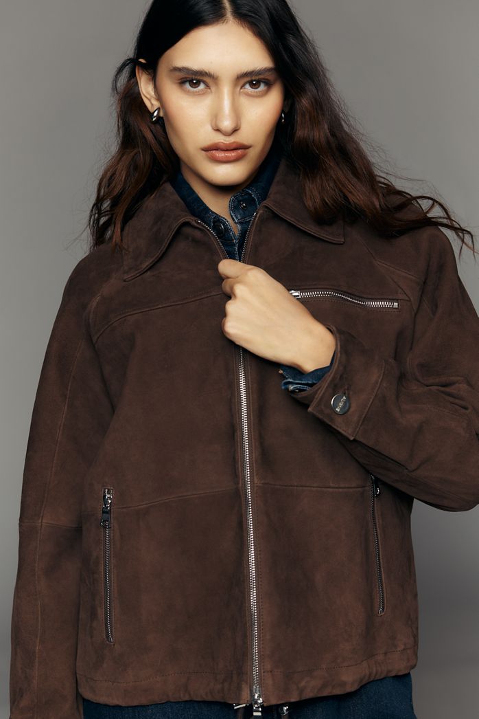 ALIGNE Alex Suede Jacket