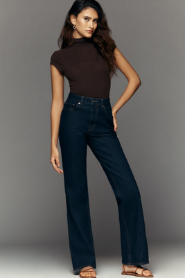 ALIGNE Mid-Rise Flare Jeans