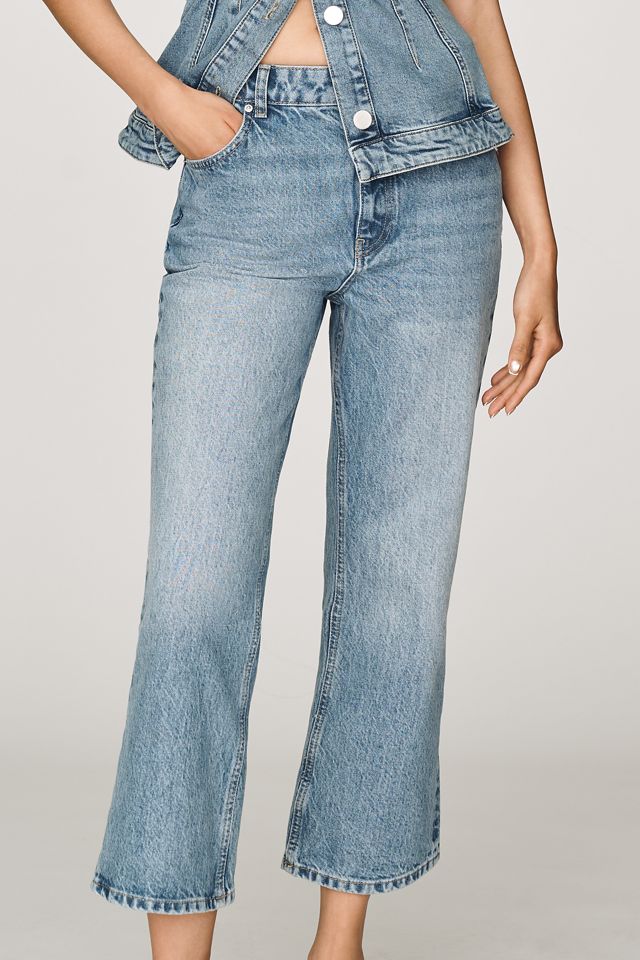 ALIGNE 100% Cotton Flare Jeans #1