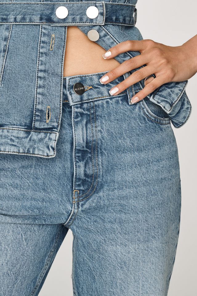 ALIGNE Organic Cotton Flare Jeans | Anthropologie