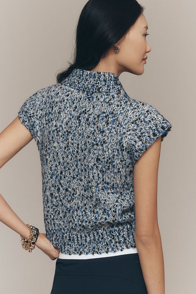 ALIGNE Haut polo tricoté en mélange de laine Lexi #2