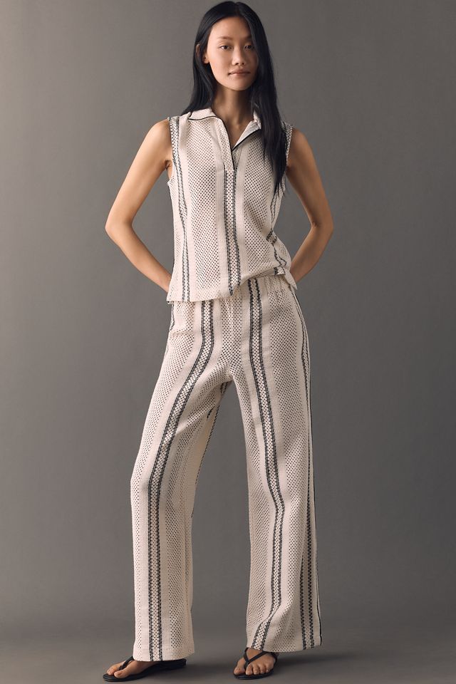 ALIGNE Sutton Crochet Sleeveless Top #1