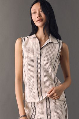 ALIGNE Sutton Crochet Sleeveless Top