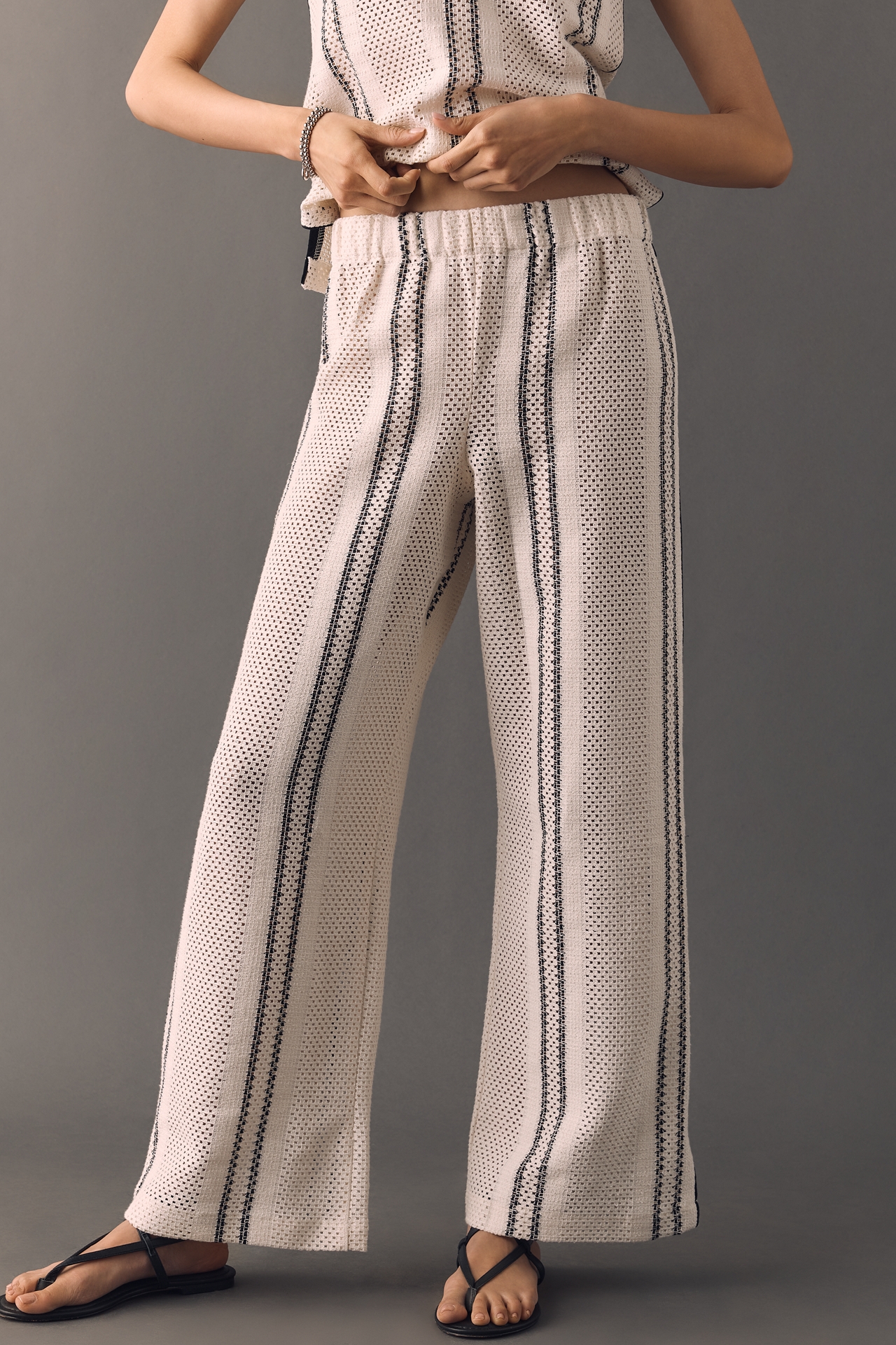 ALIGNE Lennox Crochet Trousers