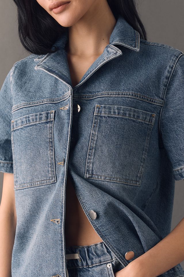 ALIGNE Carli Denim Buttondown Shirt #3