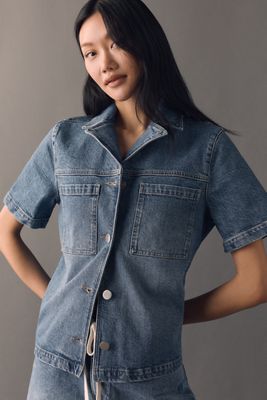 ALIGNE Carli Denim Buttondown Shirt