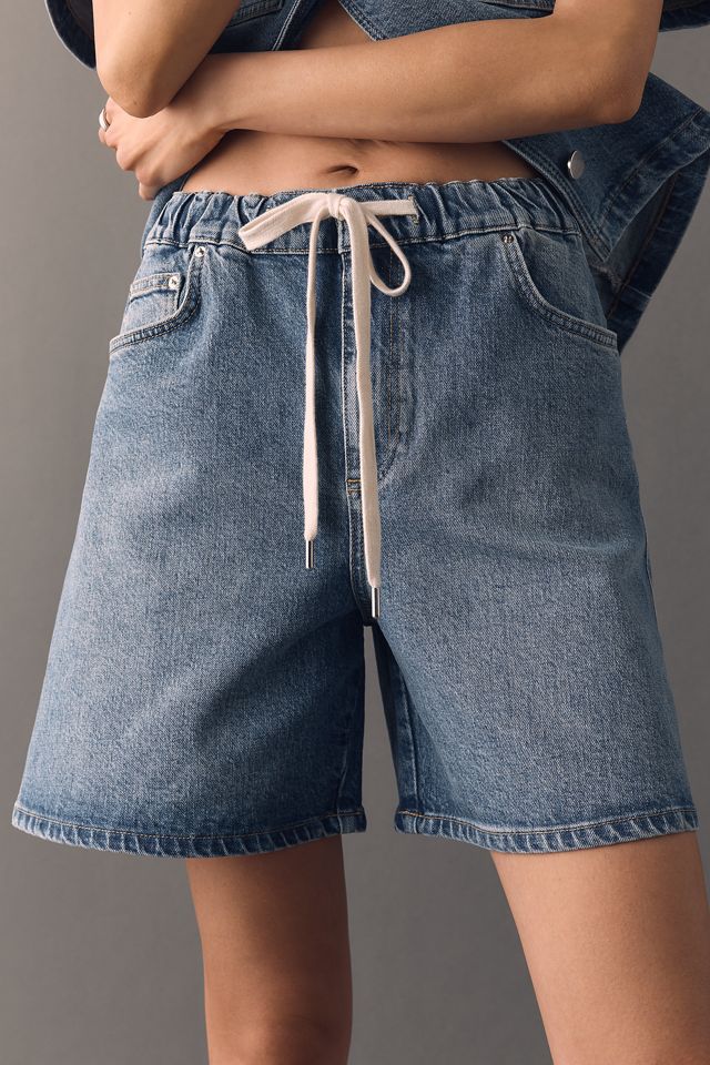 ALIGNE Lara Drawstring Denim Shorts #1