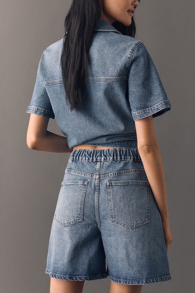 ALIGNE Lara Drawstring Denim Shorts #2