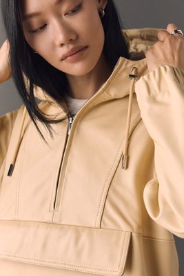 ALIGNE Alexia Leather Hoodie