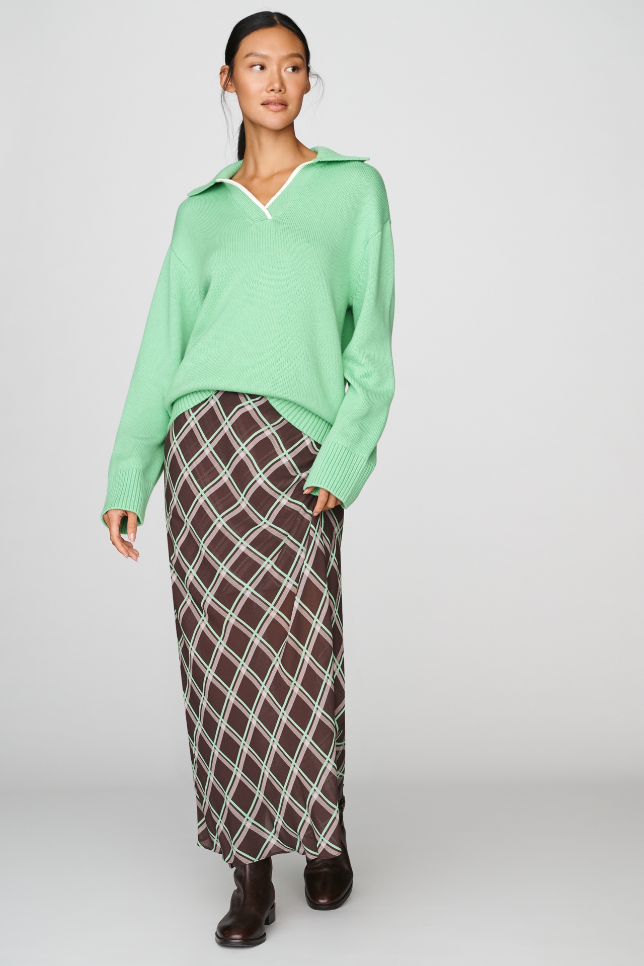 ALIGNE Yvonne Midi Skirt