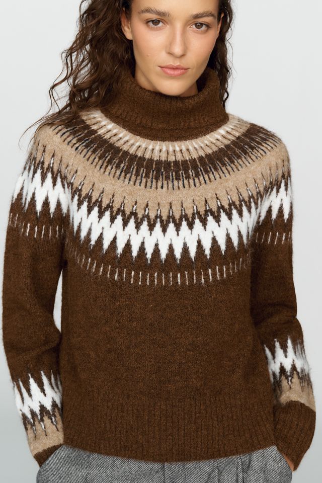 ALIGNE Dakota Fair Isle Sweater #1