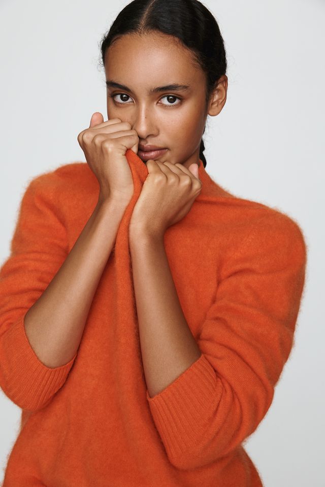 ALIGNE Dion 100% Brushed Wool Sweater #1