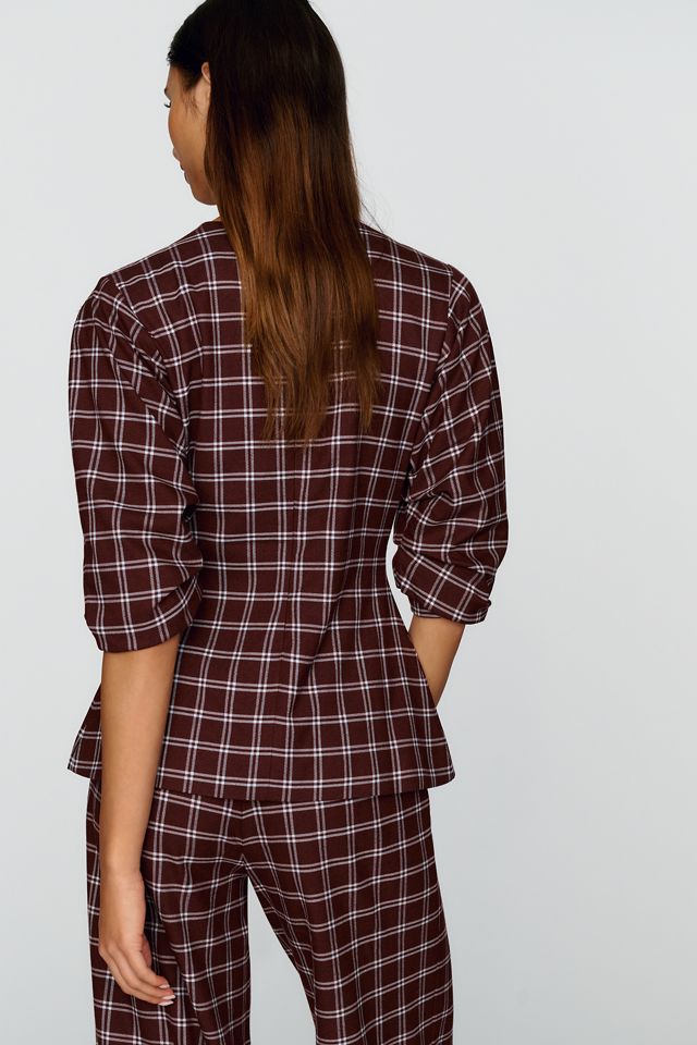 ALIGNE Janey Ruched Sleeve Blouse #3