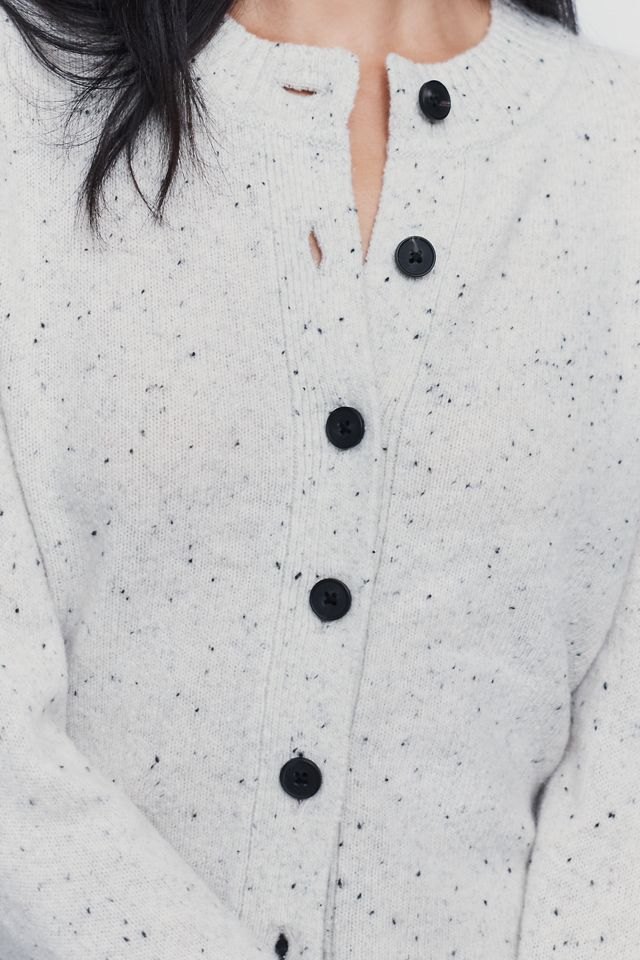 ALIGNE Daphne Wool Blend Flecked Cardigan #1