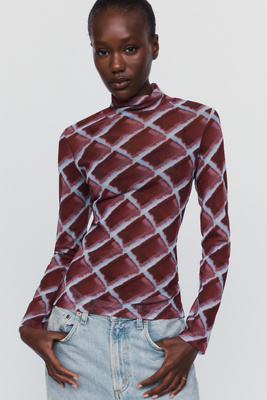 ALIGNE Phoenix Mock Neck Top | Anthropologie