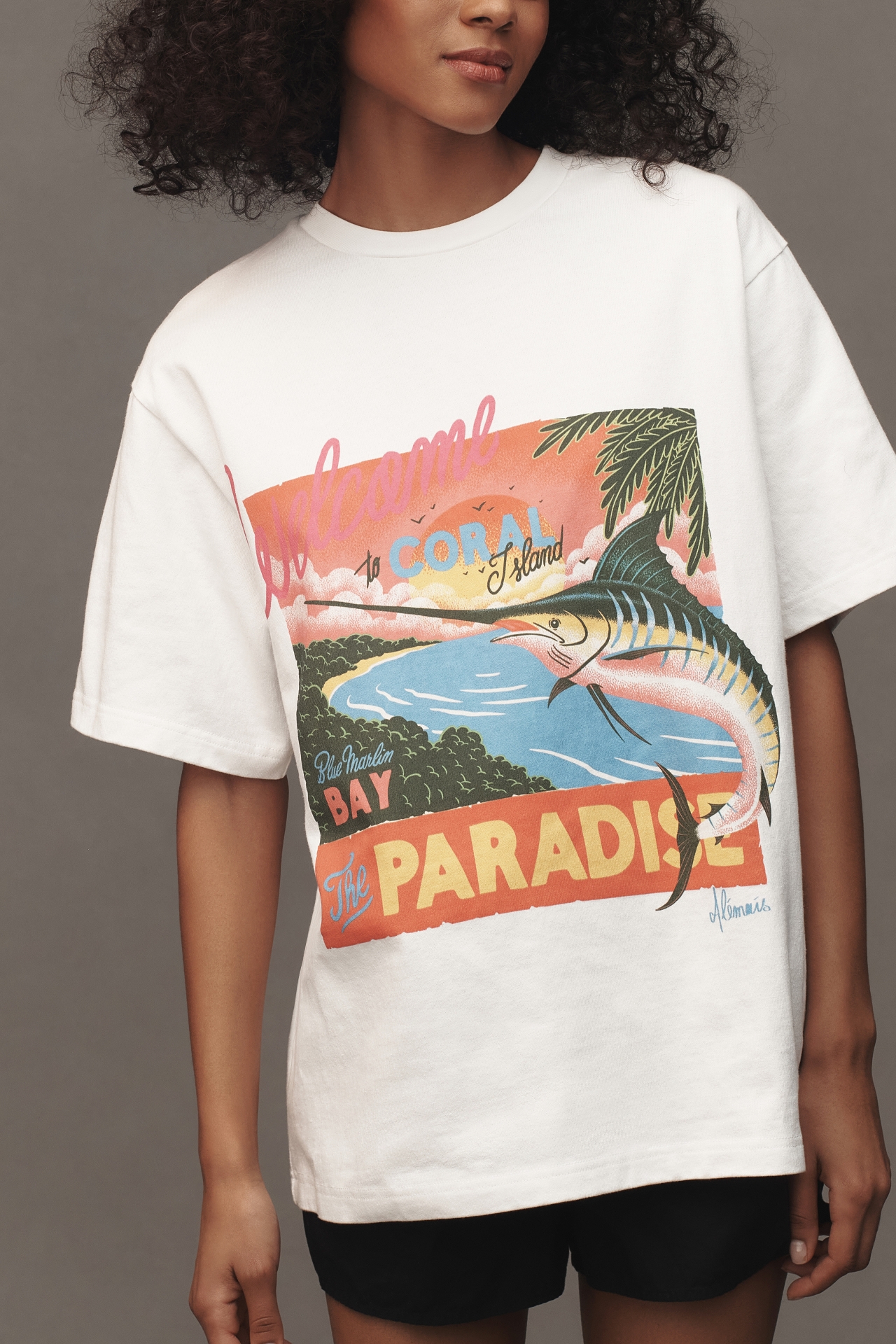 ALÉMAIS Coral Bay Tee