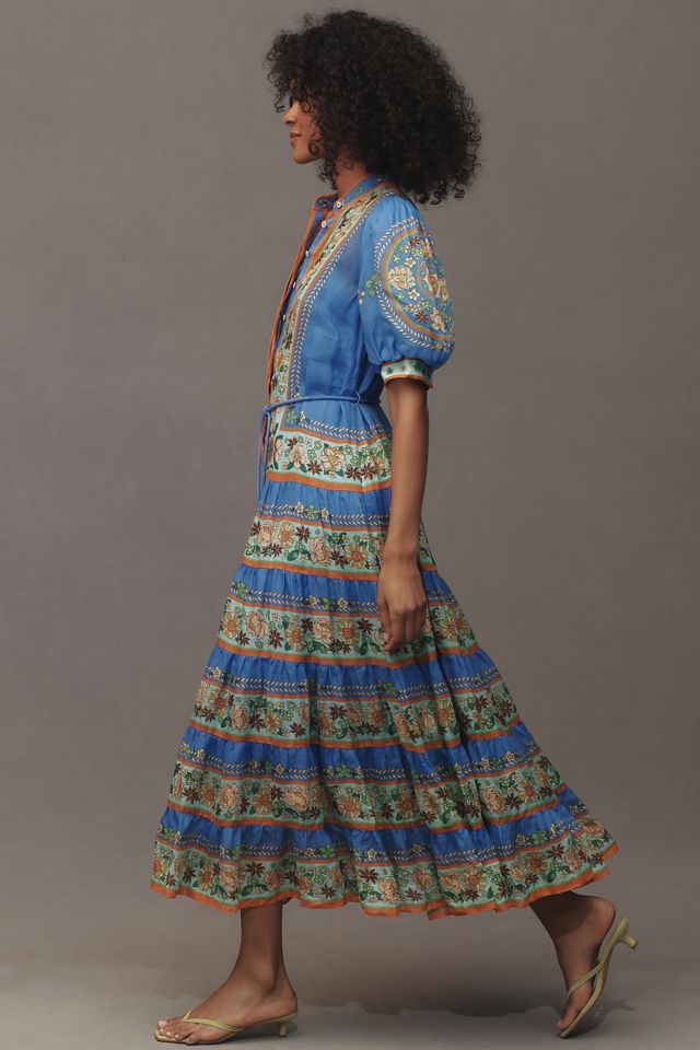 ALÉMAIS Linda Tiered Midi Dress #2