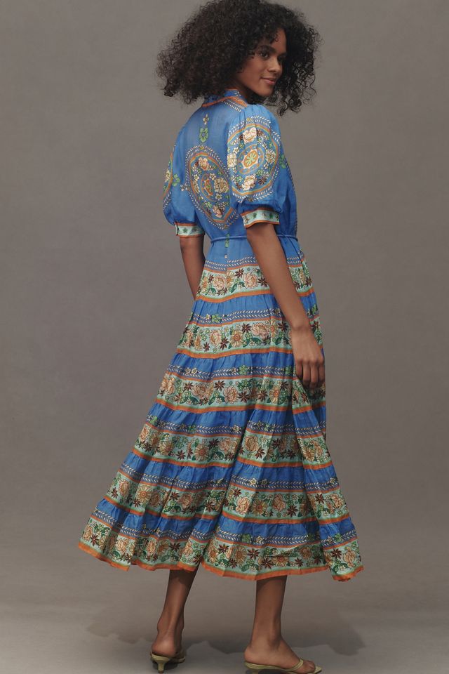 ALÉMAIS Linda Tiered Midi Dress #3