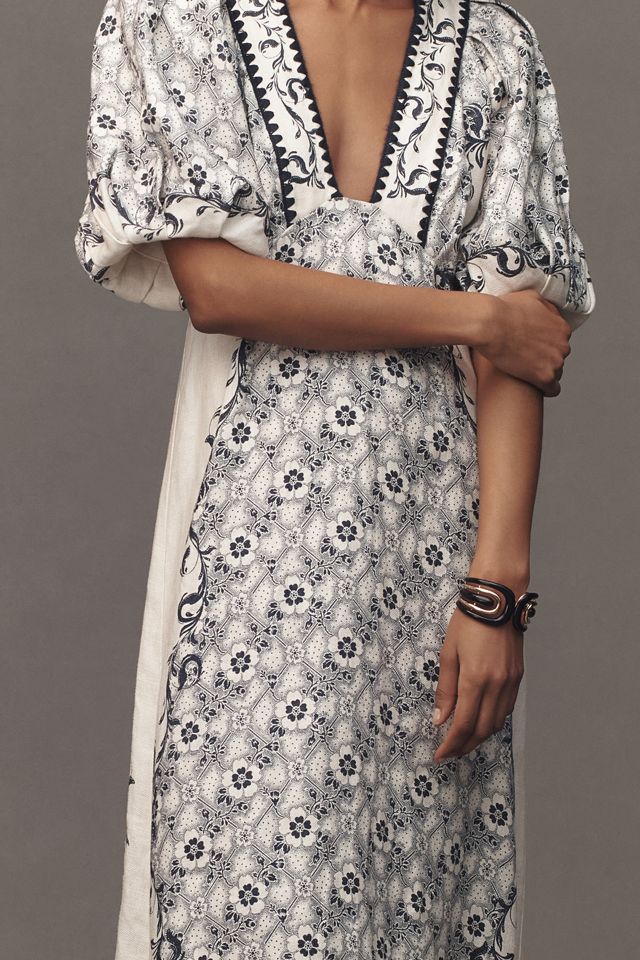 ALMAIS Airlie Linen Midi Dress