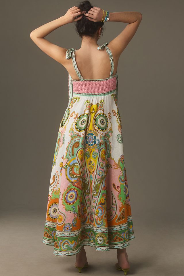 ALÉMAIS Pinball Linen Midi Sundress #2