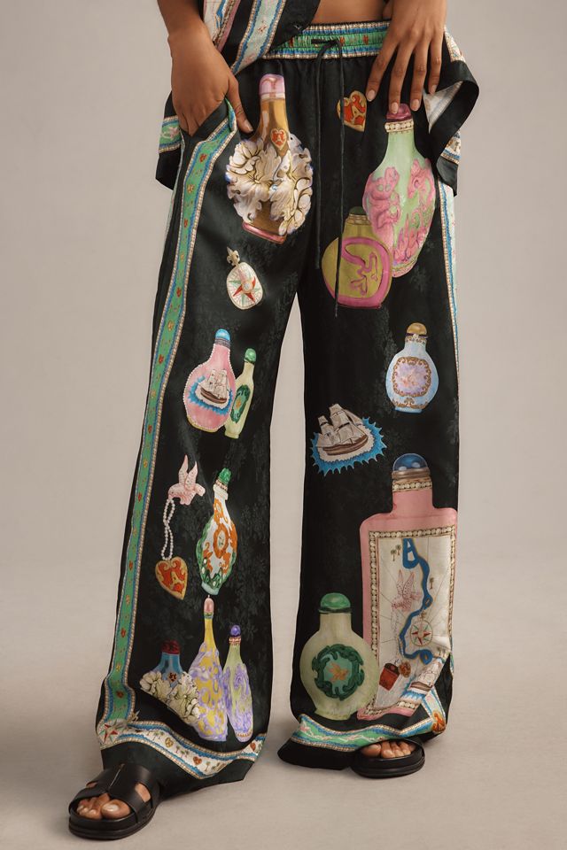 ALÉMAIS Royal Printed Pants #1