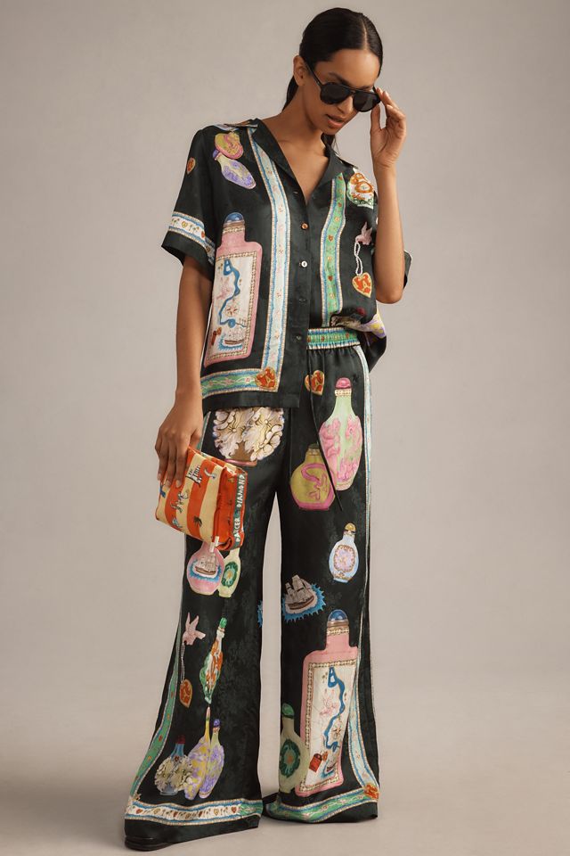 ALÉMAIS Royal Short-Sleeve Printed Shirt #3