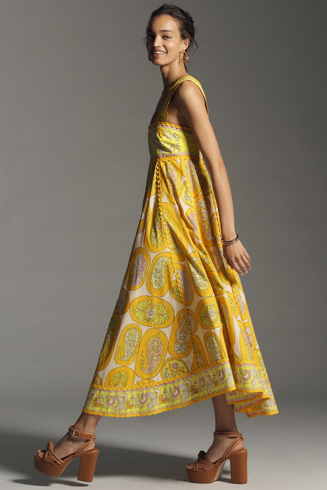 ALMAIS Diana Summer Midi Dress | Anthropologie