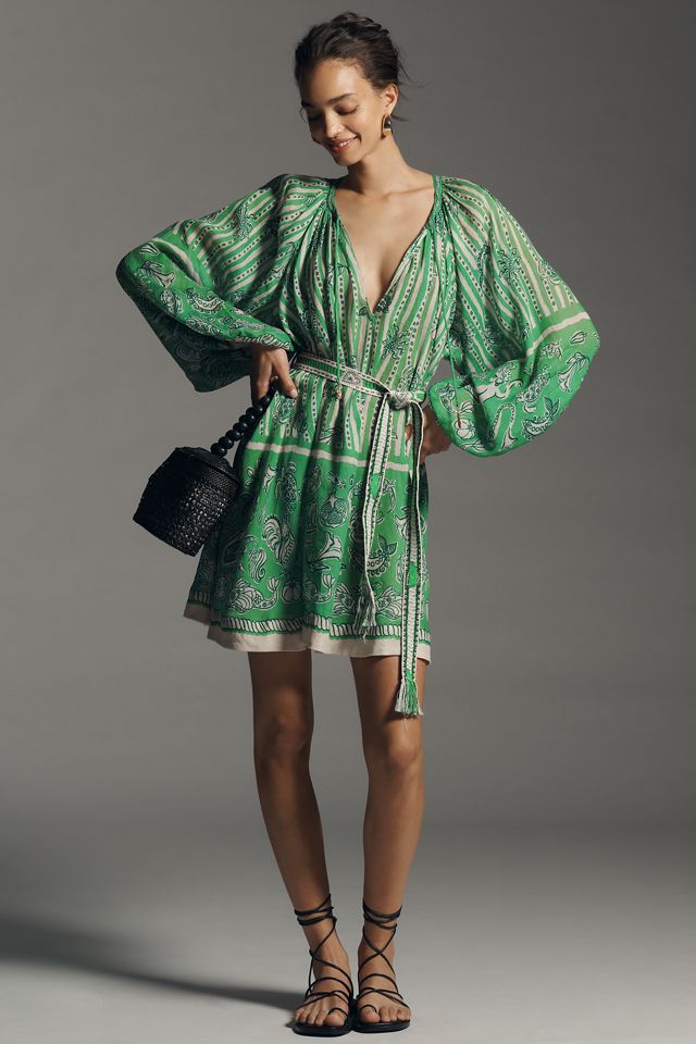ALÉMAIS Lula Long-Sleeve Mini Dress #2