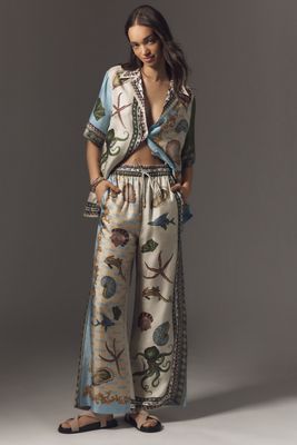 Rachel Antonoff Linen Cotton James Shirt