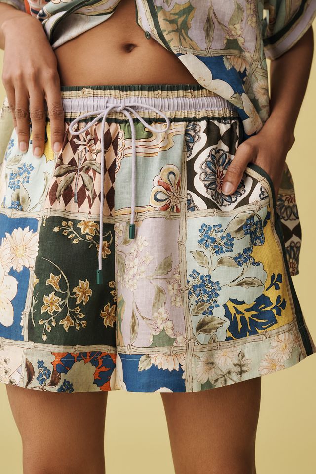 ALÉMAIS Bianca Linen Shorts #1