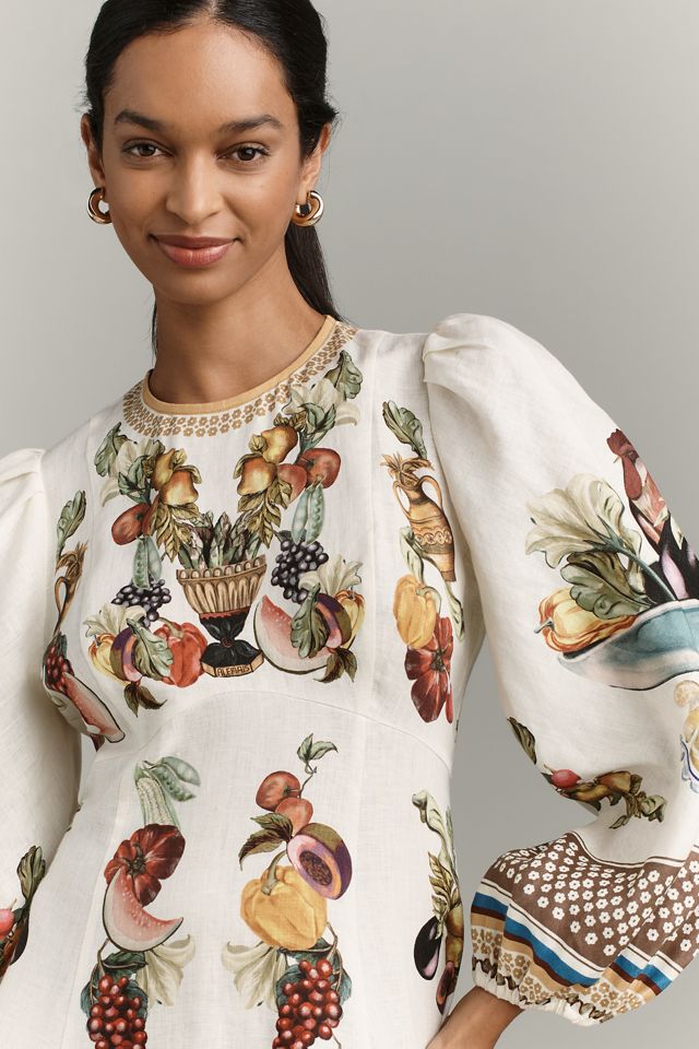 ALÉMAIS Mercado Linen Midi Dress #2