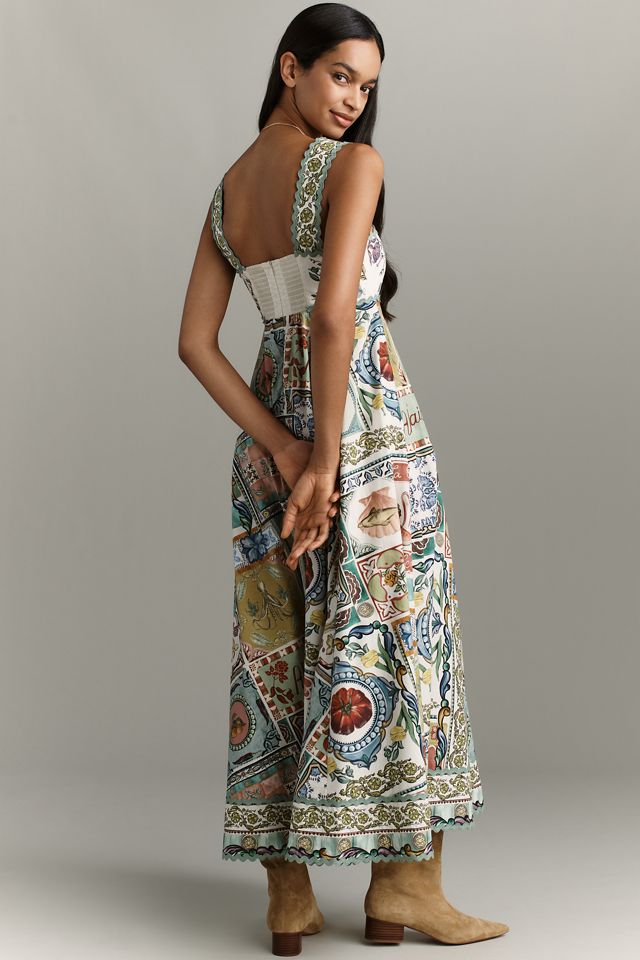 ALÉMAIS Tommasina Sleeveless Cotton Dress #1