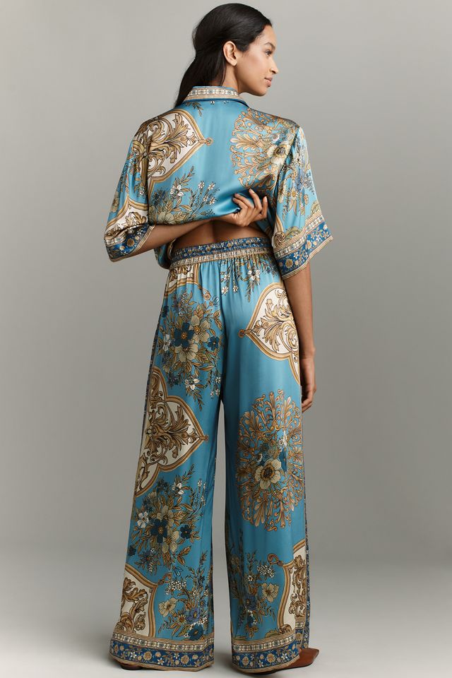 ALÉMAIS Cassie Silk Pull-On Pants #2