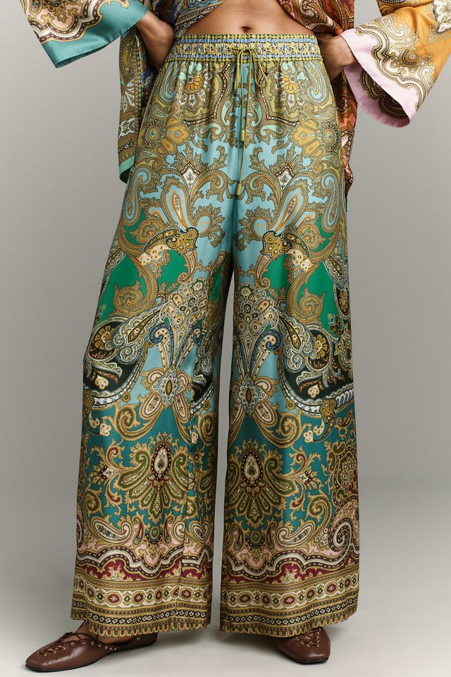 ALÉMAIS Clemenza Silk Pants #1