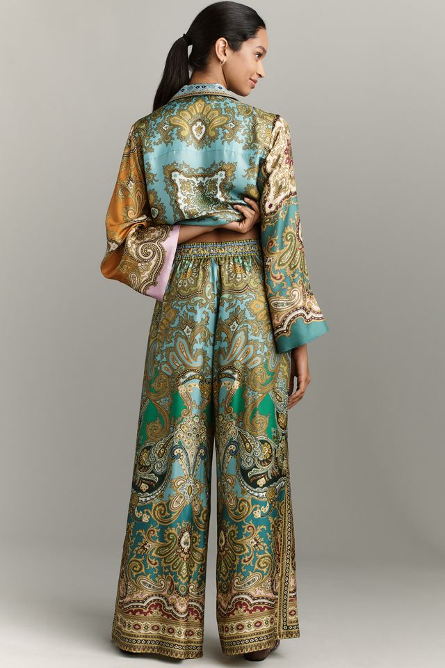 ALÉMAIS Clemenza Silk Pants #2