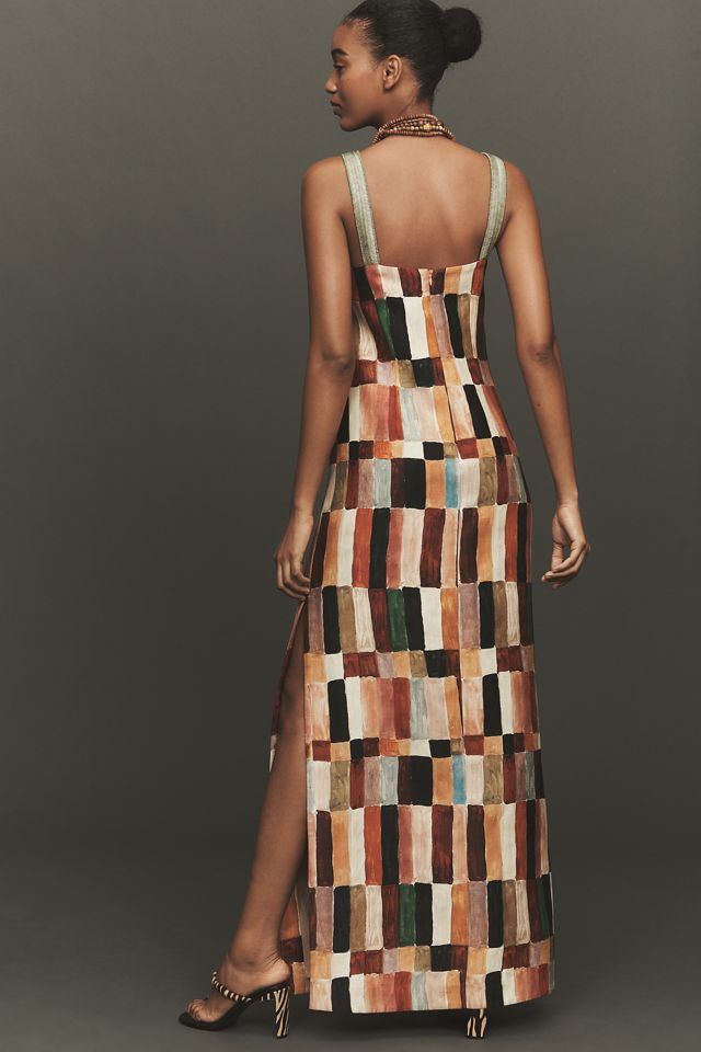 ALMAIS Marjorelle Midi Dress | Anthropologie