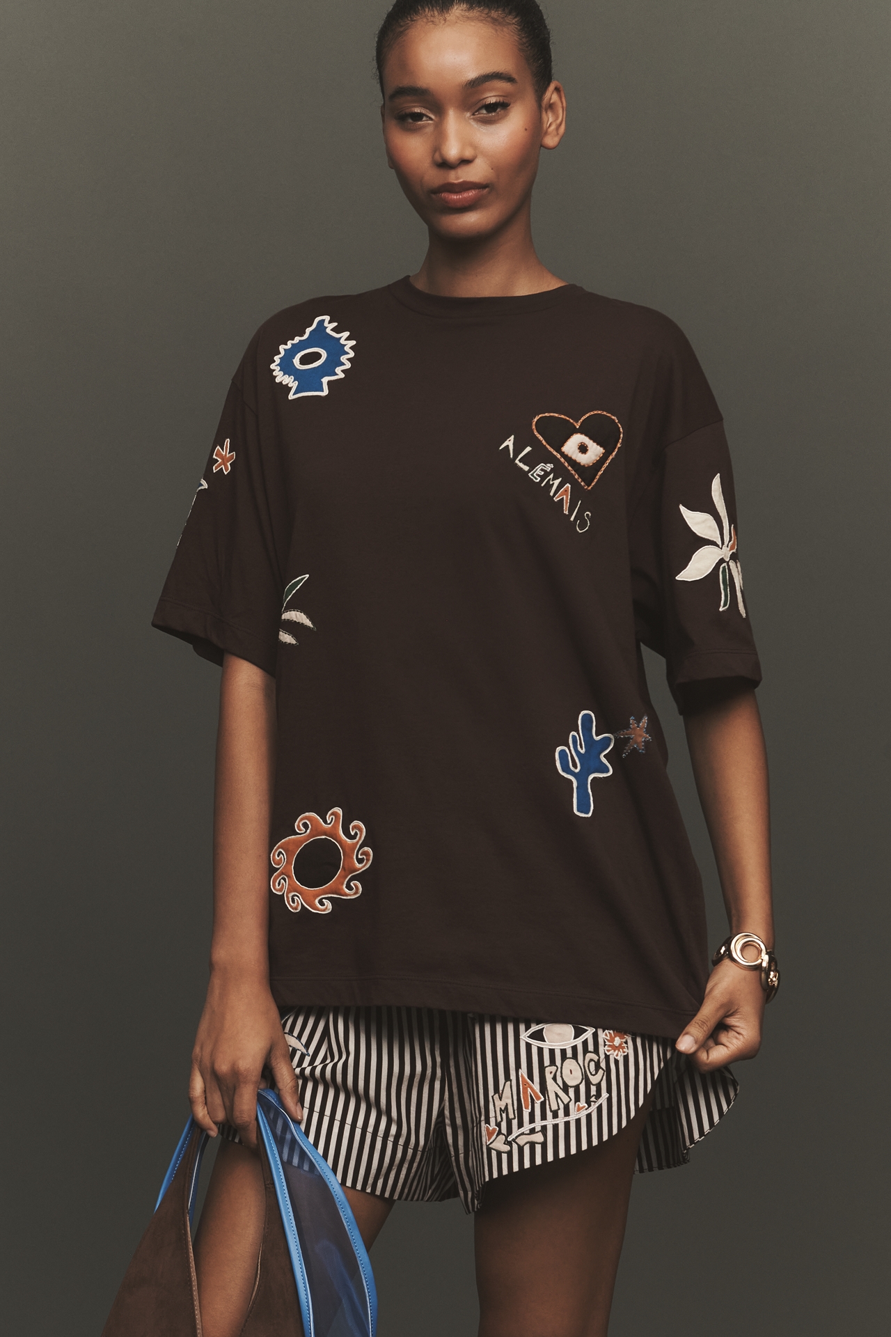 ALÉMAIS Sirocco Embroidered T-Shirt