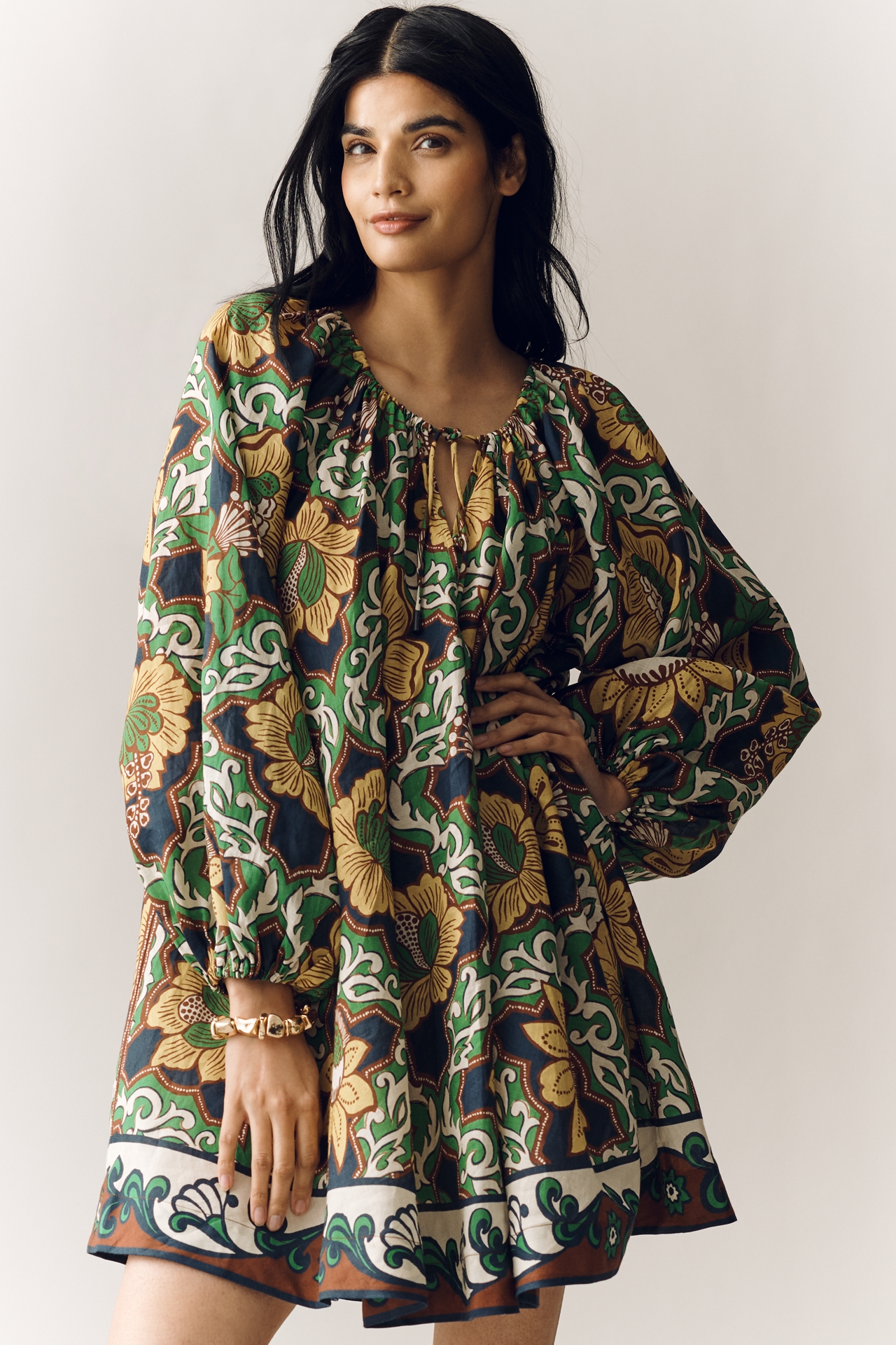 ALÉMAIS Liana Mini Swing Dress