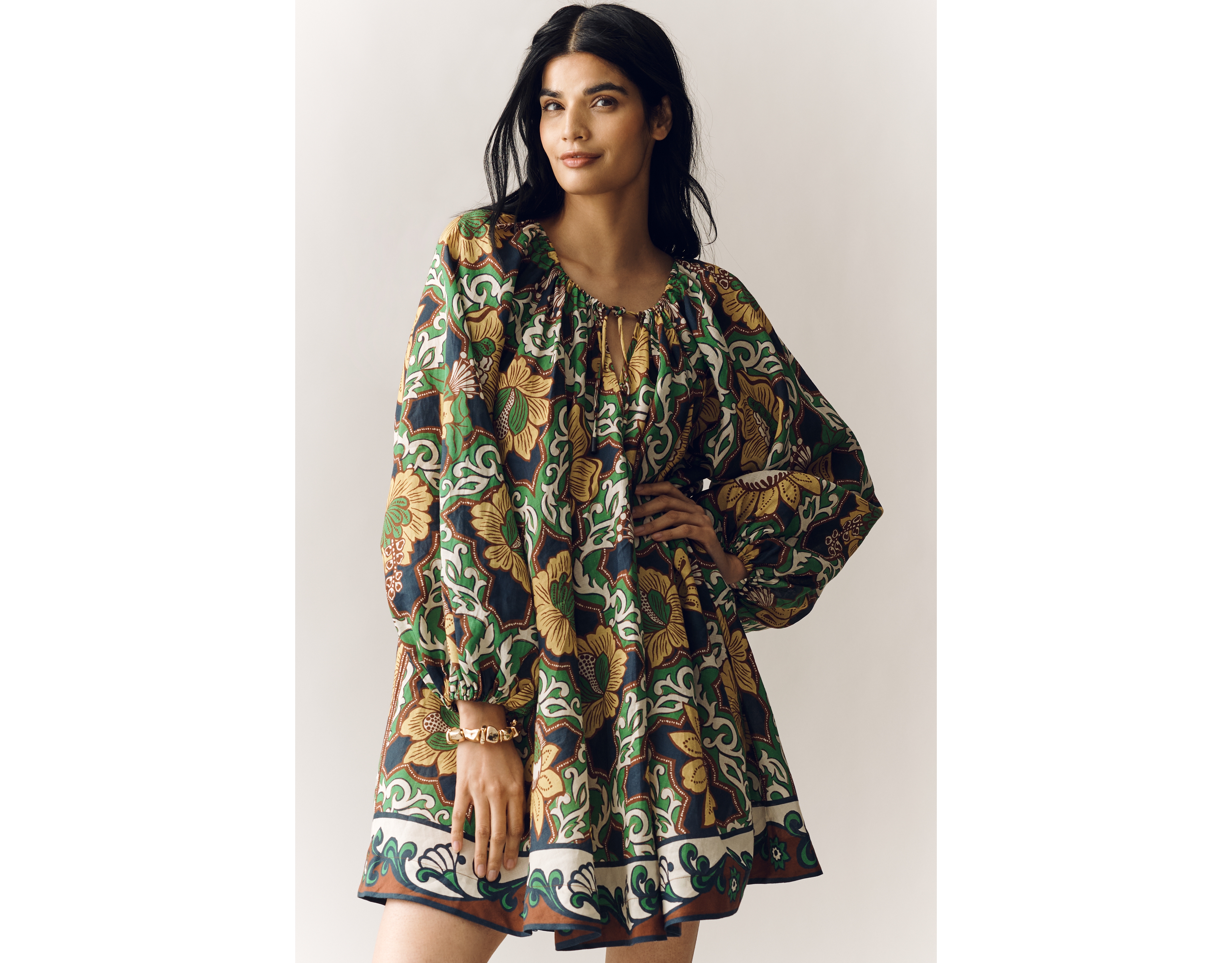 ALÉMAIS Liana Mini Swing Dress