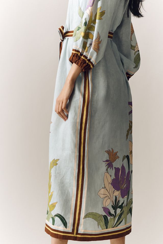ALÉMAIS Alfie Linen Midi Shirtdress #3