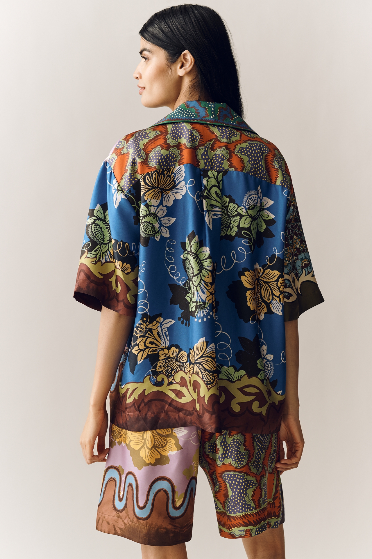 ALÉMAIS Arnie Silk Buttondown Shirt