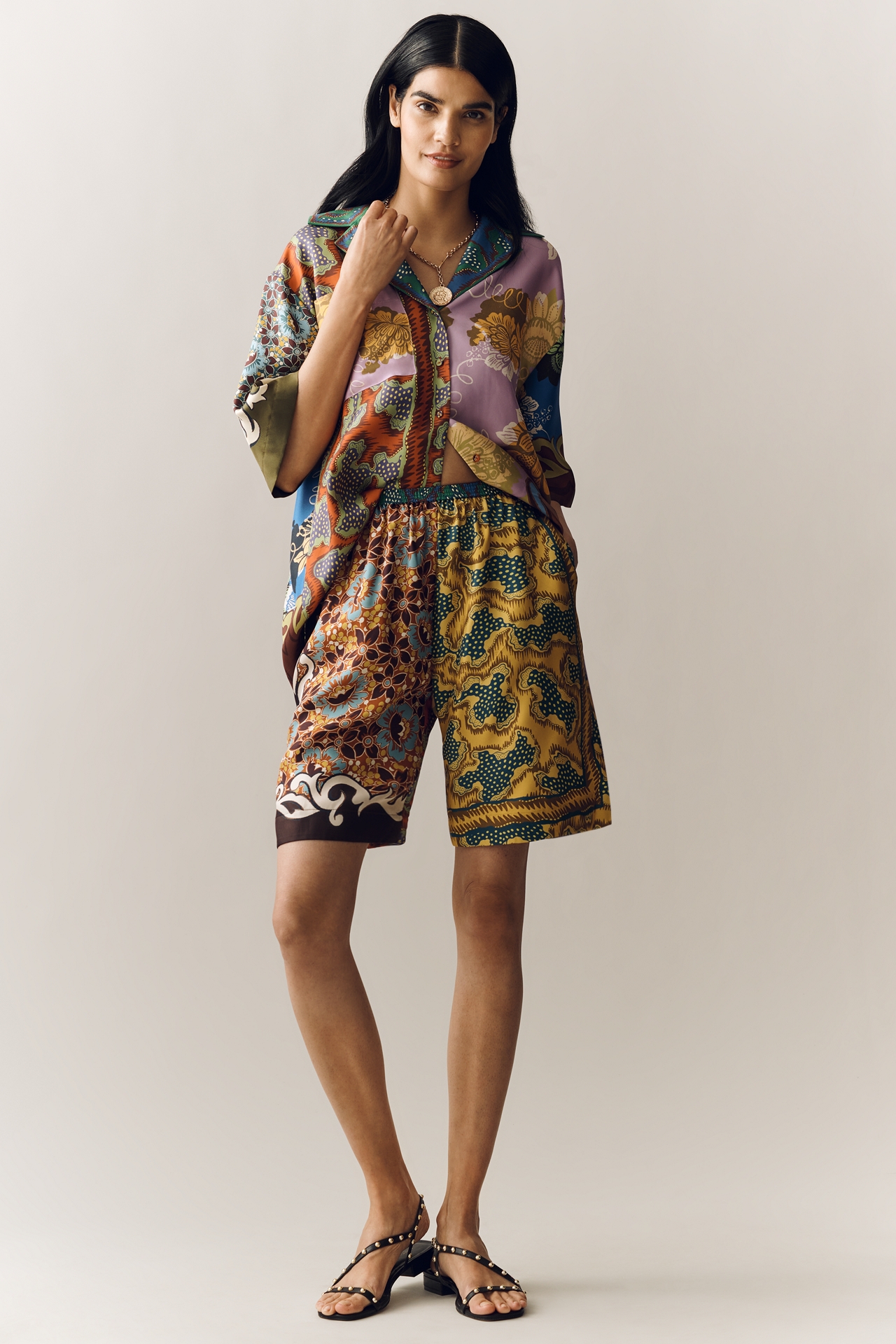 ALÉMAIS Arnie Silk Buttondown Shirt