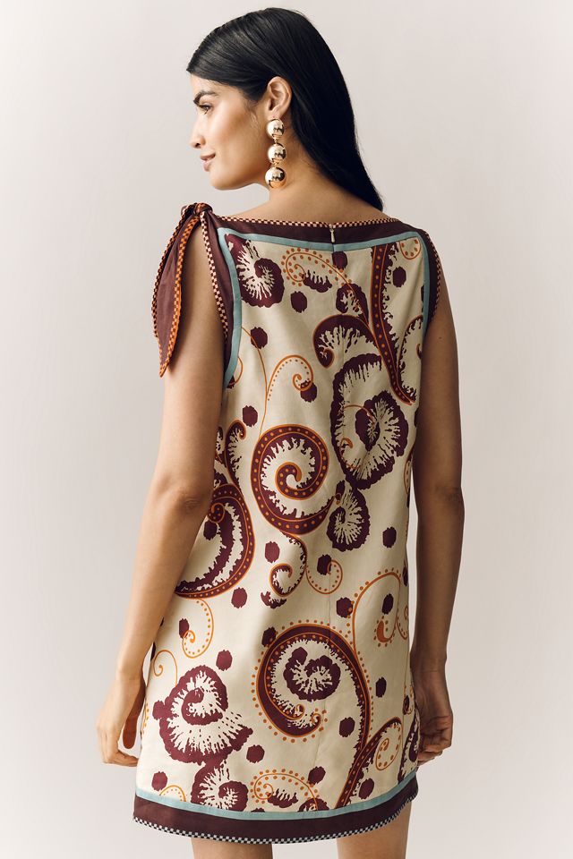 ALÉMAIS Wilson Linen Silk Mini Dress #1