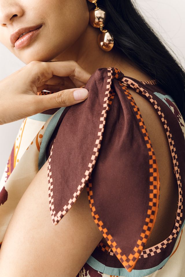 ALÉMAIS Wilson Linen Silk Mini Dress #2
