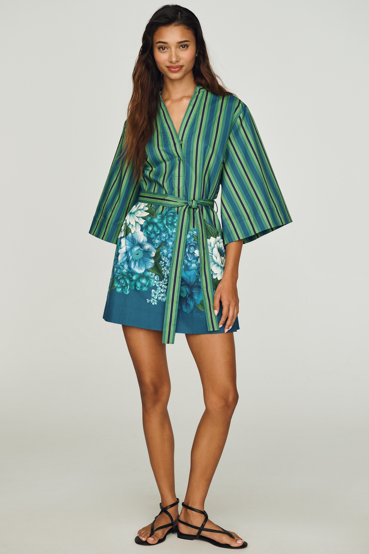 ALÉMAIS Margo Cotton Poplin Mini Dress