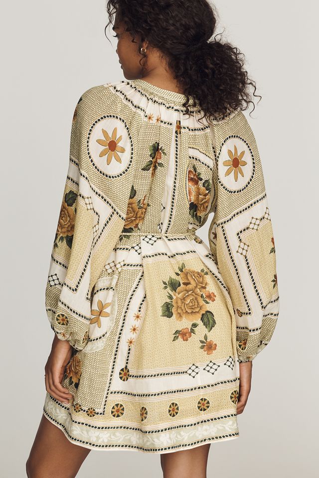 ALÉMAIS Dixie Long-Sleeve Mini Dress #2