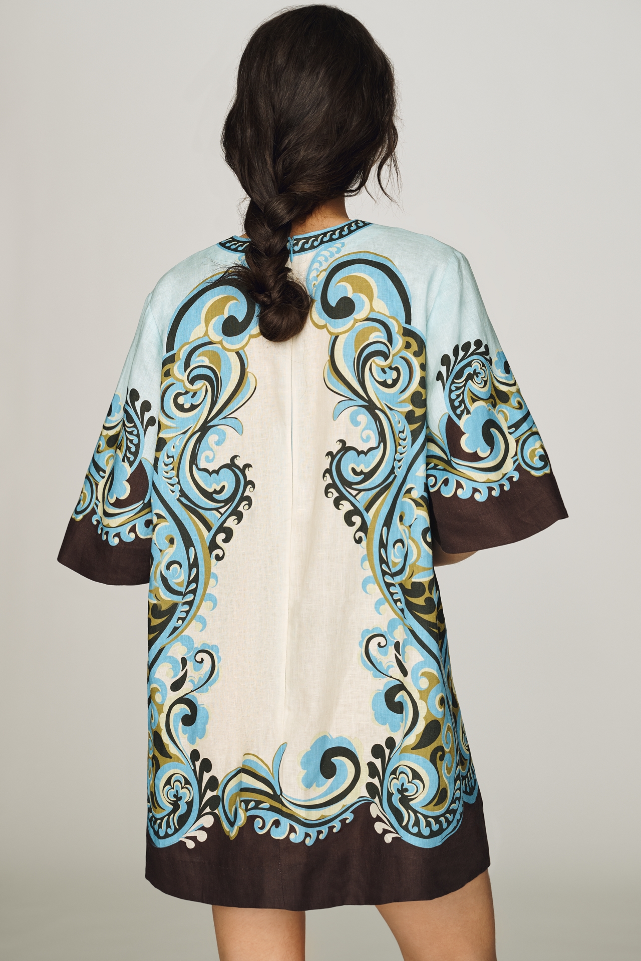 ALÉMAIS Natalia European Linen Mini Dress