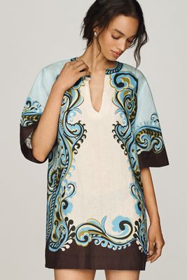 ALÉMAIS Natalia European Linen Mini Dress